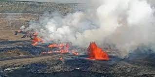 لأكثر نشاطا في العالم.. مشهد مخيف لثوران بركان كيلاويا بهاواي