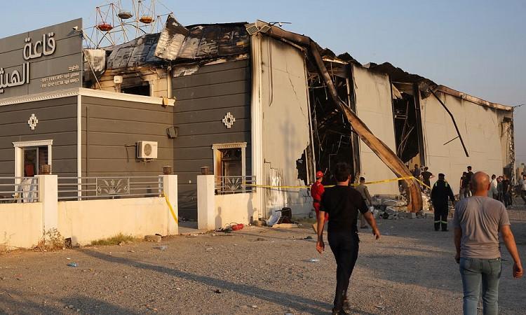 العراق يعلن الحداد العام على ضحايا حريق نينوى