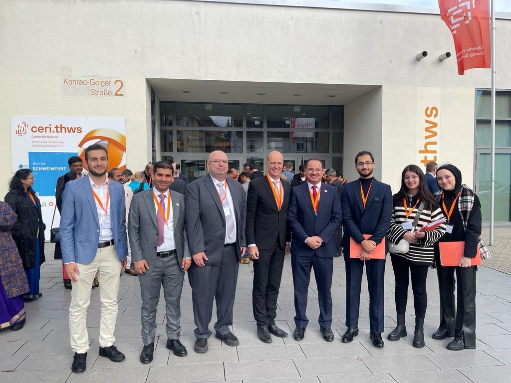 الجامعة الألمانية الأردنية تشارك في المنتدى الدولي الثاني للروبوتات بألمانيا