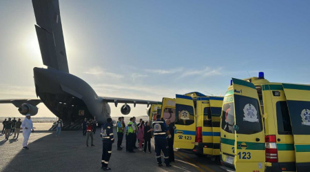 وصول الدفعة الأولى من جرحى غزة للعلاج في قطر