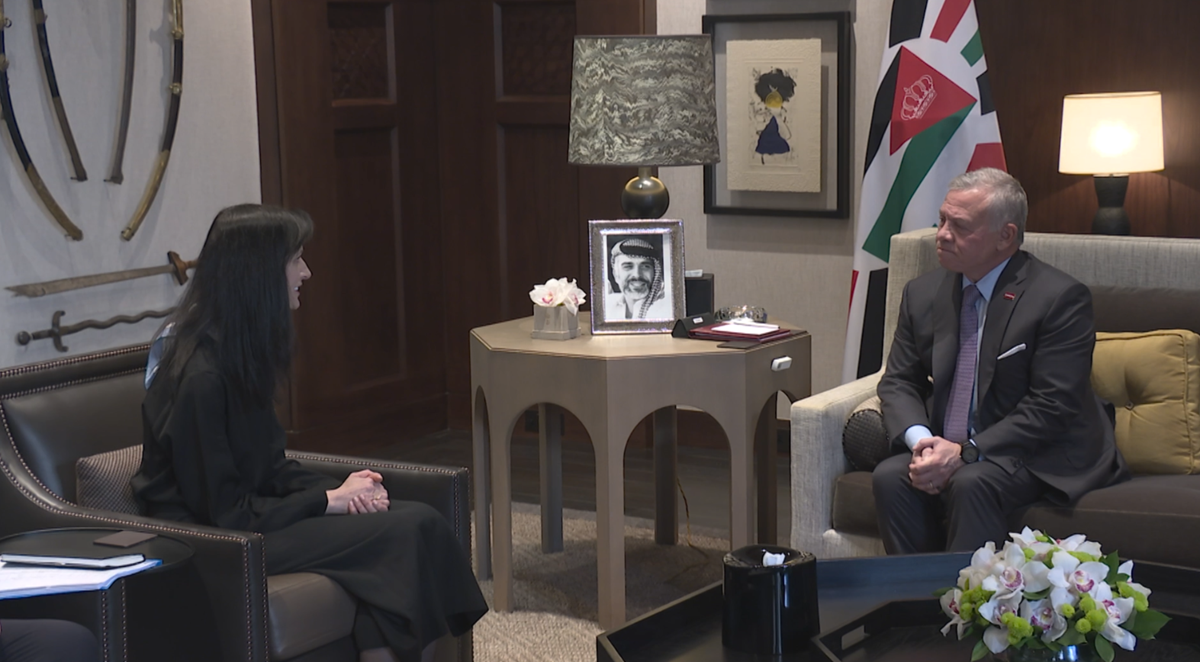 الملك يستقبل وزيرة خارجية بلغاريا في إطار جهود التوصل لوقف لإطلاق النار في غزة