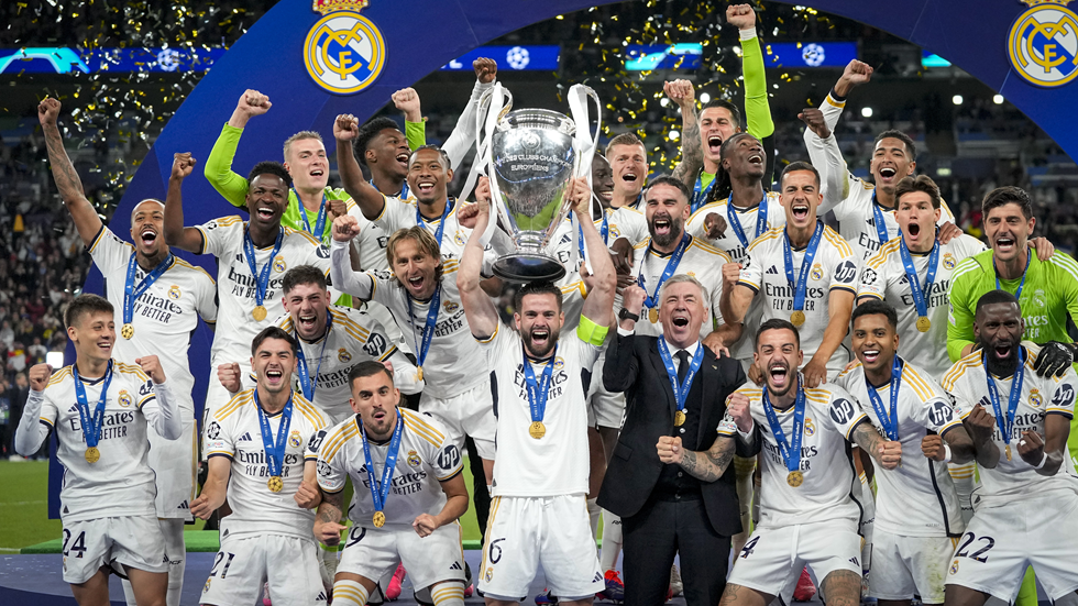 ريال مدريد بطلا لدوري أبطال أوروبا للمرة الـ15 في تاريخه على حساب دورتموند
