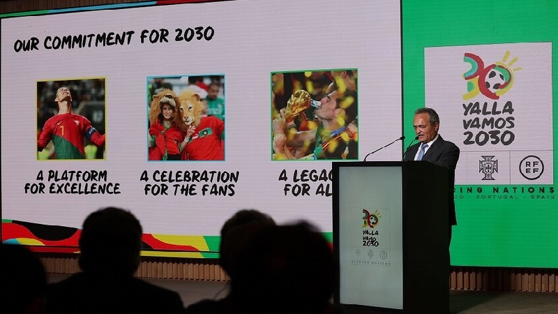 فضيحة مبكرة..  تلاعب في ملف تنظيم كأس العالم 2030 بإسبانيا والبرتغال والمغرب