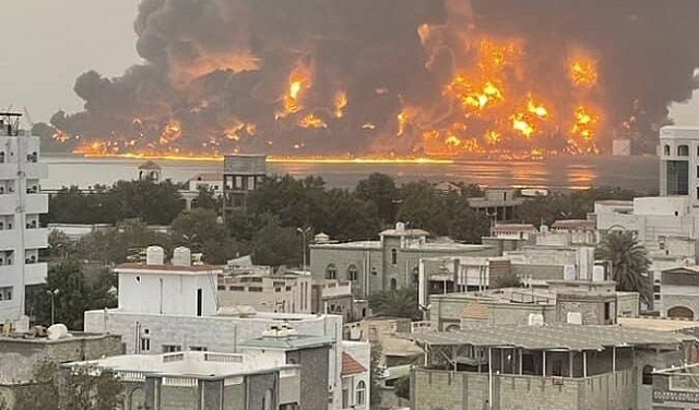 وسائل إعلام يمنية: مطار صنعاء يتعرض لهجوم "إسرائيلي"