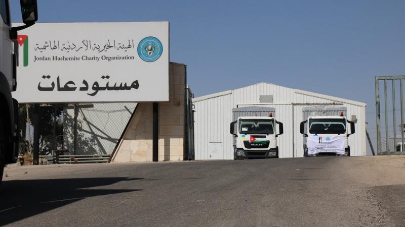 "الخيرية الهاشمية": مستمرون بتقديم الوجبات لأهالي غزة رغم إغلاق المعابر