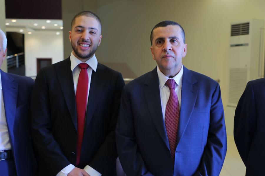 الدكتور أحمد فخري العجلوني يولم بزفاف نجله يزن