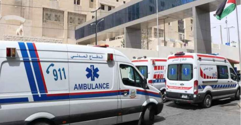 17 إصابة بتصادم باصين في خريبة السوق