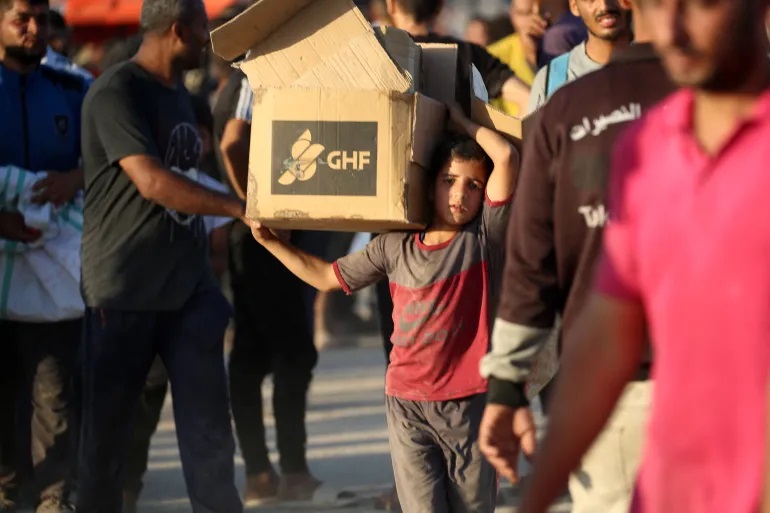 إصابة عاملي إغاثة أميركيين في هجوم "اسرائيلي" على خان يونس
