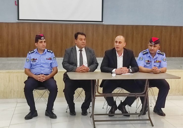 ندوة حوارية حول آفة المخدرات في مديرية شباب جرش