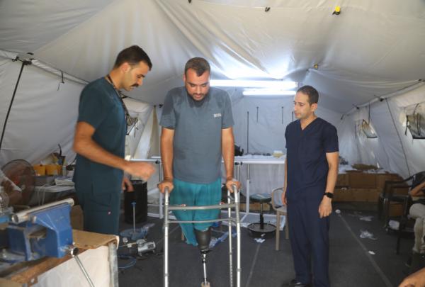 المستشفى الميداني الأردني: تركيب 583 طرفًا اصطناعيًا في غزة
