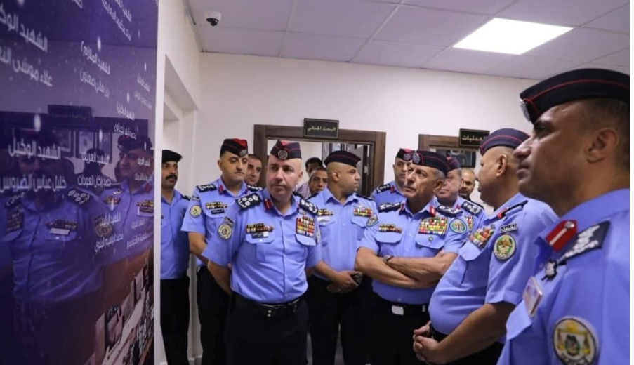 المعايطة يفتتح مركز أمن الكرك الغربي ومحطة دفاع مدني دبة حانوت