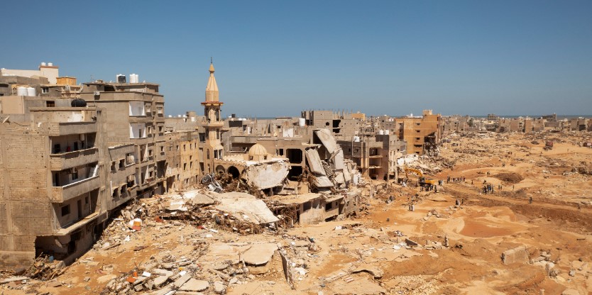 حكومة شرق ليبيا تنشئ صندوقا لإعادة إعمار مدينة درنة
